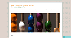 Desktop Screenshot of abacus-maths.com