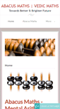 Mobile Screenshot of abacus-maths.com